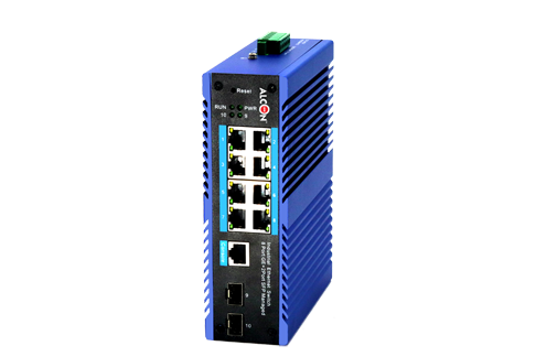 8Port Giga 2SFP Layer2+ Smart Managed Industrial PoE Switch (240W)